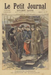 Een Franse soldaat terug uit Madagaskar